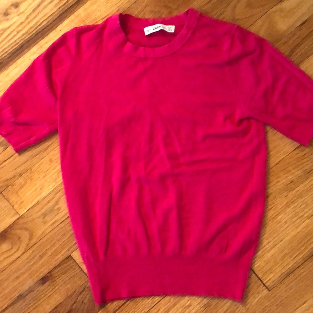 ZARA pink sweater